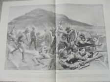 Boer War No Surrender Defence of Fort Italia Zululand RC Woodville 1901 print for sale  Shipping to South Africa