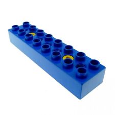 1x LEGO Toolo Duplo Construction Stone Arms 2x8 Blue With 2 Screws Connector for sale  Shipping to South Africa