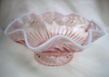 Pink opalescent ruffled for sale  San Antonio
