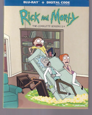 Rick and Morty: The Complete Seasons 1-4 (Blu-ray com pôster) {Y} comprar usado  Enviando para Brazil
