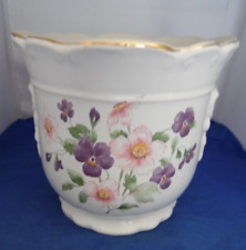 Floral Decorated Plant Pot Holder for sale  HAWICK