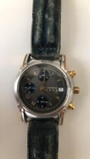 Splendido orologio cronografo Lucien Rochat Keos in acciaio e oro. usato  Napoli