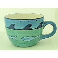Cup large blue for sale  Shipping to Ireland