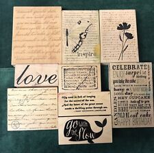 Rubber stamps various for sale  Issaquah