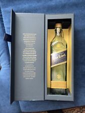 Johnnie Walker Blue Label Whisky Escocés VACÍO 750 ml Botella con Caja segunda mano  Embacar hacia Argentina