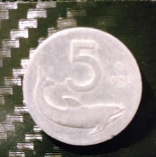 Rarissima lire delfino usato  Recanati