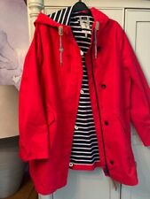 Joules red raincoat for sale  BURNLEY