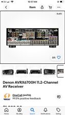 Receptor AV de 11,2 canales Denon AVRX6700H segunda mano  Embacar hacia Argentina