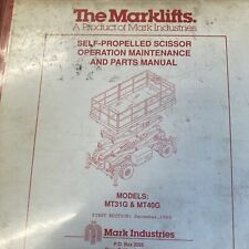 Marklifts mt31g mt40g for sale  Poca