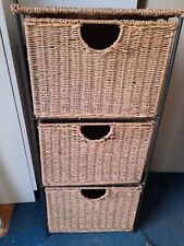 Seagrass drawer storage for sale  SOUTHAM