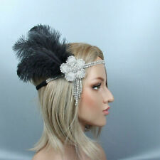 Sequin feather flapper for sale  Shipping to Ireland