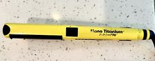 Babyliss Yellow & Black Professional Nano Titanium U Styler Flat Iron, 1 Inch for sale  Shipping to South Africa