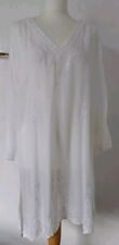 White cotton kaftan for sale  PERRANPORTH