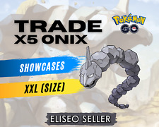 Trade Onix XXL x5 - Pokemon Onix XXL GO - Vitrine Pontuação Alta, usado comprar usado  Enviando para Brazil