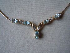 Gold necklace diamond for sale  STOCKTON-ON-TEES