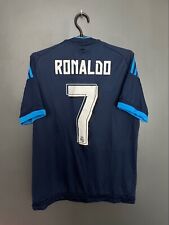 Usado, CAMISETA DE FÚTBOL REAL MADRID 2015/2016 TERCERA #7 RONALDO ADIDAS TALLA S ADULTO segunda mano  Embacar hacia Mexico