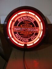 harley davidson neon clock for sale  Lititz