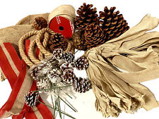 Burlap pine cone for sale  Texas City