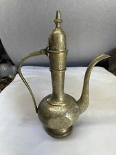 brass teapot india vintage for sale  Bradenton