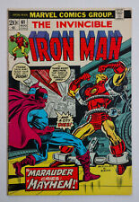 Iron Man 61 1973 invencible de Marvel Comics 8/73, primera serie, 20 ¢ cubierta Ironman segunda mano  Embacar hacia Argentina