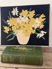 Antique daffodils woodcut for sale  SALISBURY