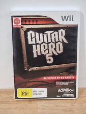 Usado, Guitar Hero 5 Nintendo Wii videogame PAL + manual comprar usado  Enviando para Brazil