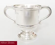 Copa de trofeo de plata sólida vintage sin grabar, Barker Bros., B'ham 1959 (62 g) segunda mano  Embacar hacia Argentina