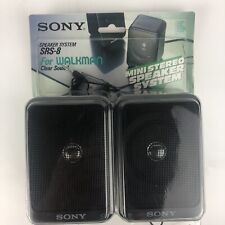 Alto-falantes Portáteis Vintage Sony Walkman SRS-8 Novo, Caixa Aberta comprar usado  Enviando para Brazil