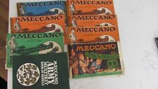 Vintage meccano instruction for sale  SOUTH OCKENDON