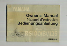 Yamaha rs100 rs125 for sale  High Peak