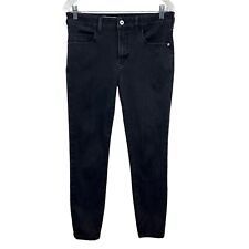 Jeans Anthropologie Pilcro & the Letter Press elástico cintura alta preto feminino tamanho 31 comprar usado  Enviando para Brazil