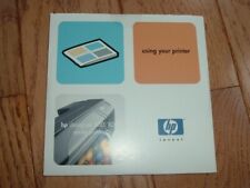 HP DesignJet 500, 800 PS Using your Plotter original disk with all Manuals for sale  Shipping to South Africa