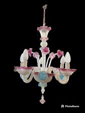 Lustre murano verre d'occasion  Arrou