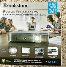 Bookstone pocket projector for sale  LONDONDERRY