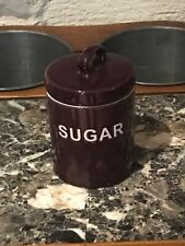 tea coffee sugar canisters for sale  Shipping to Ireland