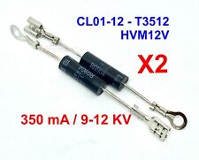 X2 microondas diodo CL01-12 350mA alta tensión 12kw T3512 HMV12V microwave diode segunda mano  A Devesa (Santalla)