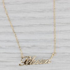 Blessed pendant necklace for sale  USA
