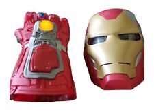 Guante y máscara guante electrónico Marvel Avengers Infinity War Thanos Iron Man segunda mano  Embacar hacia Argentina