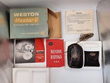 Weston master exposure for sale  HOLSWORTHY