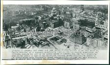 1941 Bomb Wreckage Near St. Paul's Cathedral Original Wirephoto, usado segunda mano  Embacar hacia Argentina