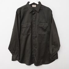 Used, Vintage 70s Kayak Permanent Press Double Pocket Mechanic Button Shirt USA Large for sale  Shipping to South Africa