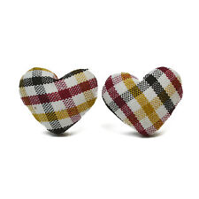 Tartan heart shaped for sale  WILMSLOW