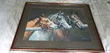 Signed framed horses for sale  TORPOINT
