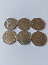 Olympic circulated 50p for sale  LLANTWIT MAJOR