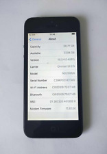 Apple iPhone 5 - 32GB - Preto (desbloqueado) A1429 comprar usado  Enviando para Brazil