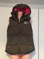 Khaki superdry gilet for sale  EGHAM