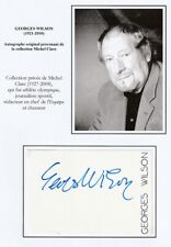 Autographe georges wilson d'occasion  La Gaude