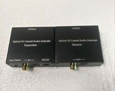 Receptor e transmissor extensor óptico de áudio coaxial comprar usado  Enviando para Brazil