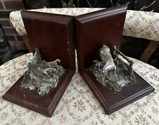 Fox hunting bookends for sale  Sterling