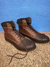 Lugz Mens Mallard 6 Inch Boots Size 12 Dark Brown Cabin Gum MMALLV2154 NEW for sale  Shipping to South Africa
